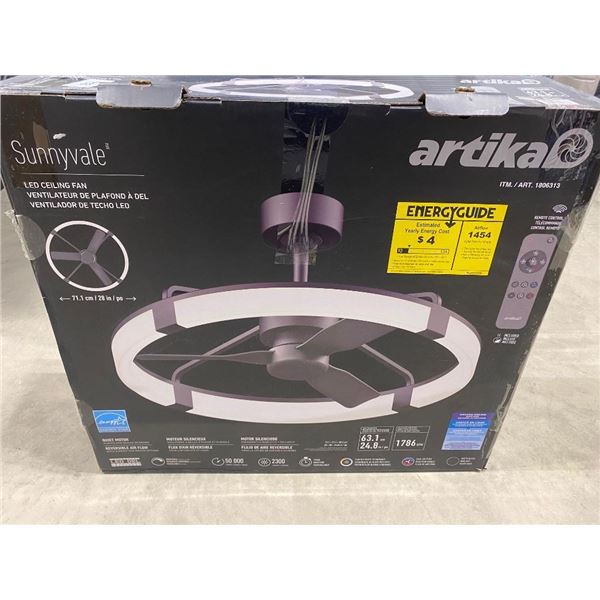 ARTIKA LED CEILING FAN LIGHT