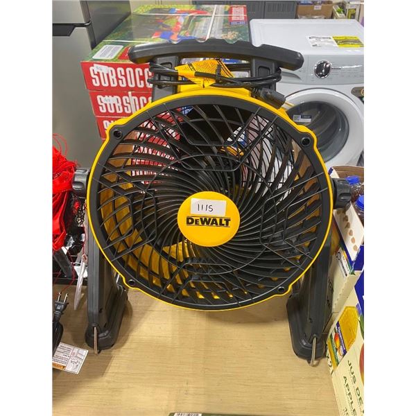 DEWALT ELECTRIC FAN