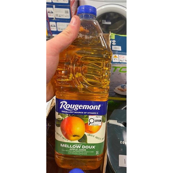 6 JUGS OF APPLE JUICE