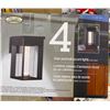 Image 1 : 4 SOLAR POST ACCENT LIGHTS