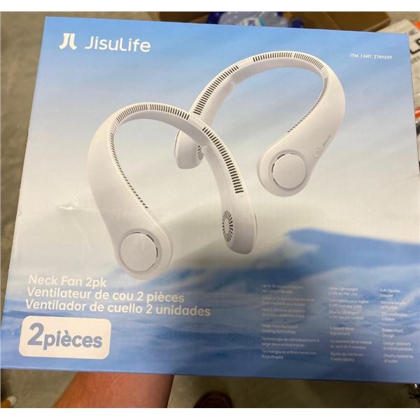2PC NECK FAN SET
