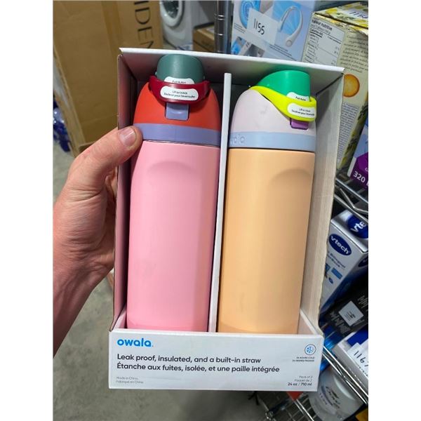 2 OWALA WATER BOTTLES