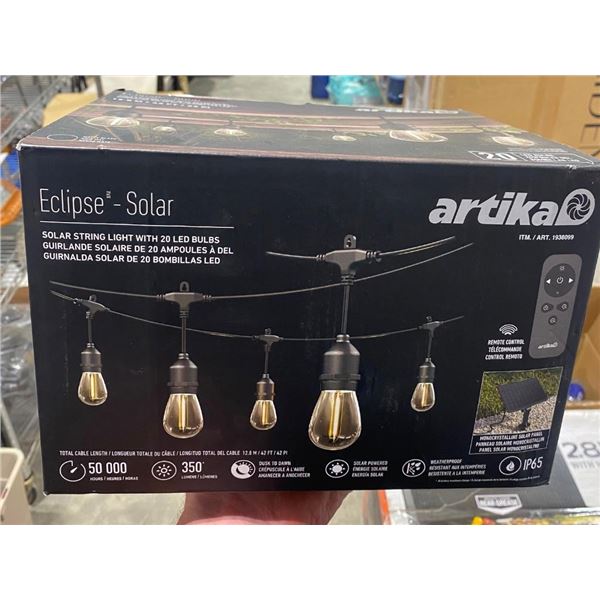 20 LED BULBS SOLAR STRING LIGHT