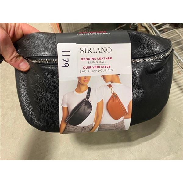 LEATHER SLING BAG
