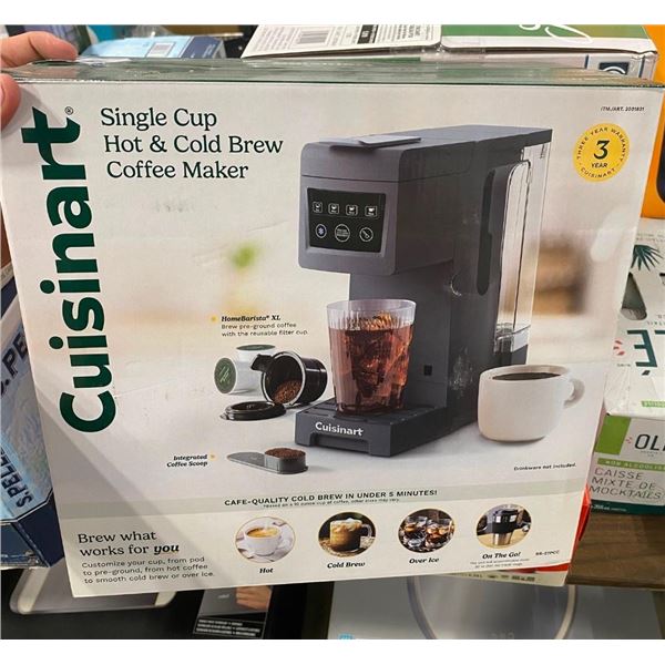 CUISINART SINGLE CUP COFFEE MAKER