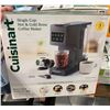 Image 1 : CUISINART SINGLE CUP COFFEE MAKER