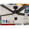 Image 2 : HUNTER INDOOR 50IN CEILING FAN AND LIGHT