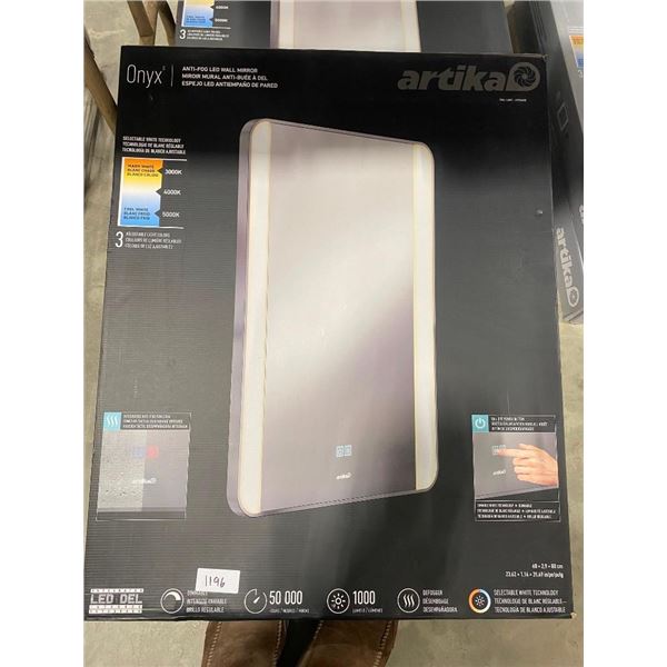ARTIKA 23X31IN LED WALL MIRROR