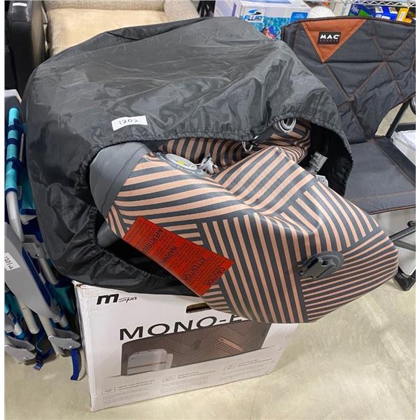 MSPA HOTTUB - USED - LOOKS TO BE ALL THERE BUT NO GUARANTEES