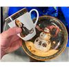Image 1 : ASSORTED CHRISTMAS PLATES AND MUGS