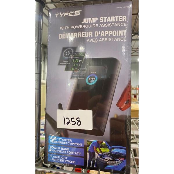 TYPES JUMP STARTER BOOSTER PACK