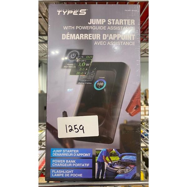 TYPES JUMP STARTER BOOSTER PACK