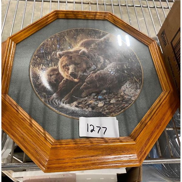 BEAR PLATE PICTURE