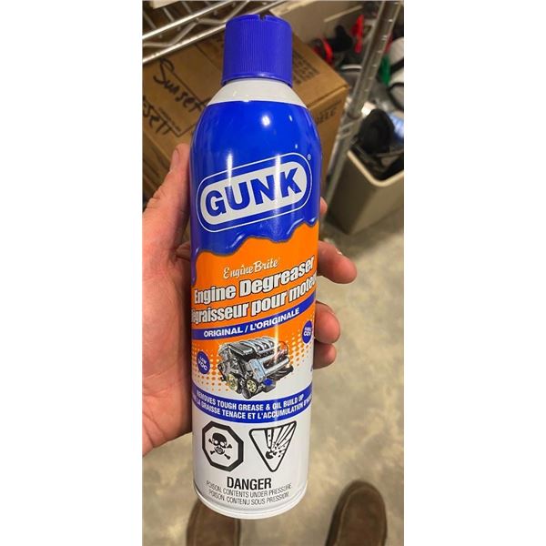 12 CANS OF ENGINE DEGREASER