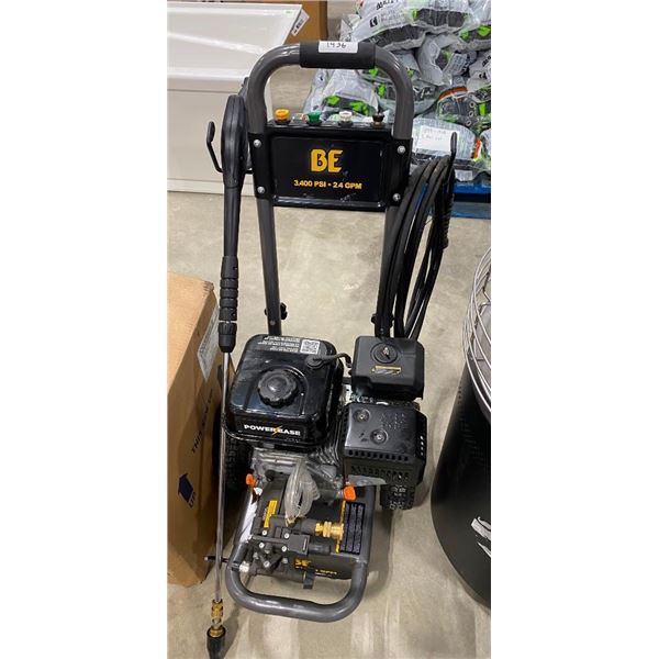 3400PSI BE PRESSURE WASHER WITH HOSE AND WAND
