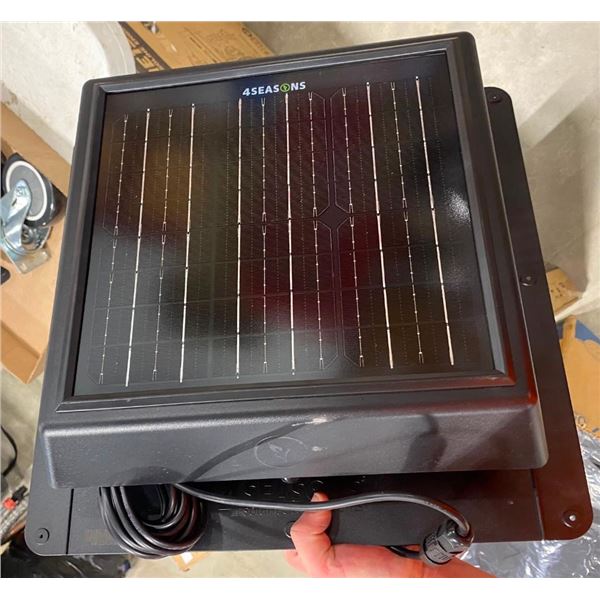 17X17IN SOLAR VENTILATION FAN