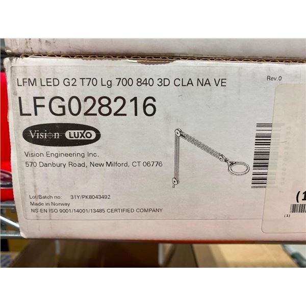 VISION LUXO LED G2 T70 MAGNIFICATION LIGHT