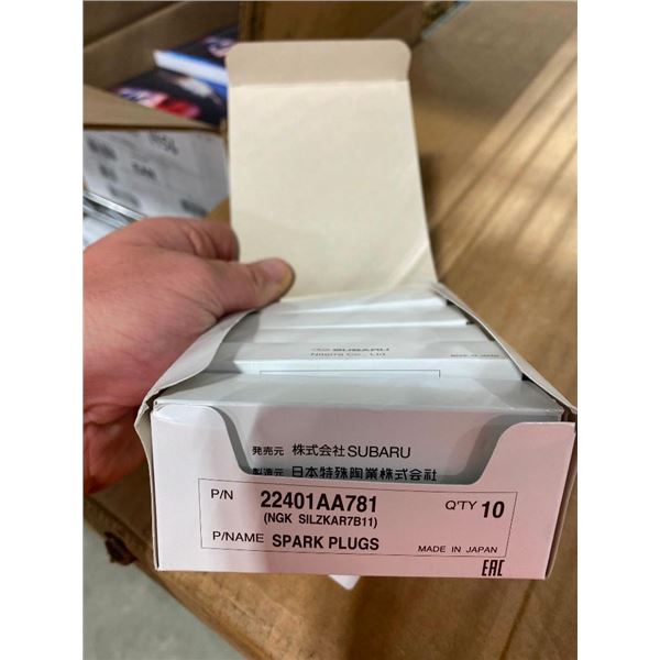 10 SUBARU SPARK PLUGS - PART NUMBER IN PIC
