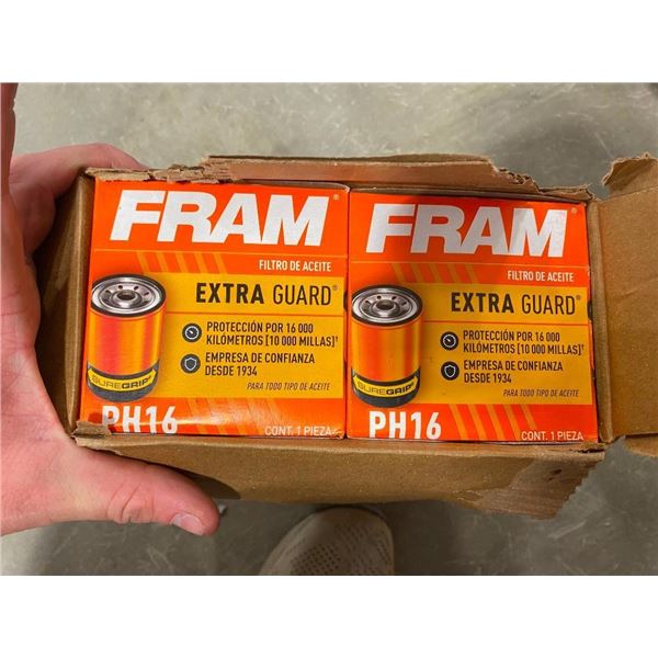 6 OIL FILTERS - PART NUMBER IN PIC