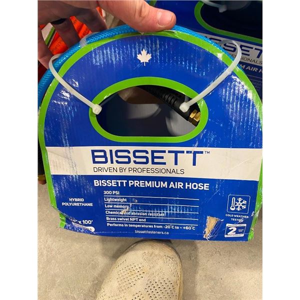 BISSETT 1/4INX100FT AIR HOSE - LIGHT BLUE
