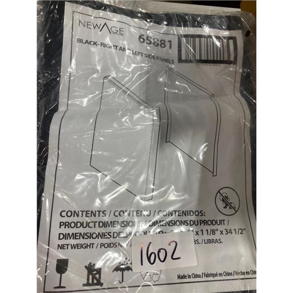 RIGHT AND LEFT SIDE BBQ PANEL COVERS