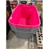 Image 1 : 7 PLASTIC TOTES