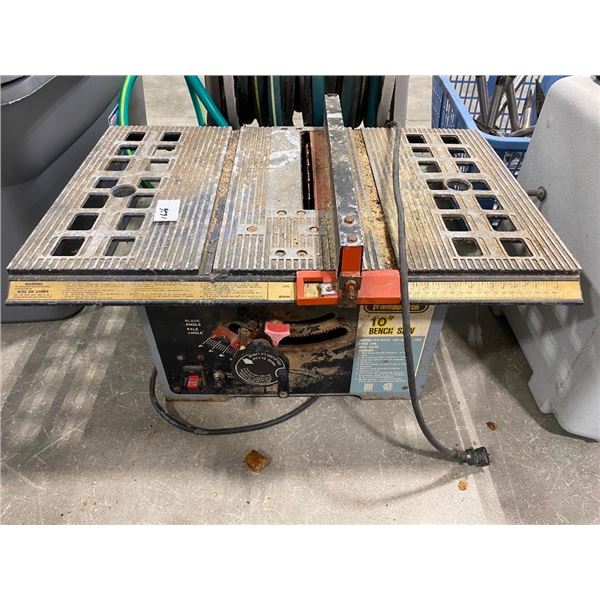 10IN TABLE SAW