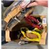 Image 1 : BOX LOT OF ASSORTED HARNESSES