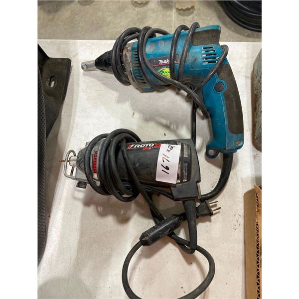 2 ELECTRIC DRILLS