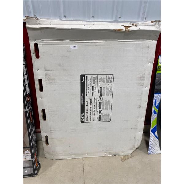 51X36X 1/4IN TEMPERED GLASS PANEL