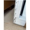 Image 2 : 70.5IN PATIO SLIDING DOOR - HAS FEW SCRATCHES ON BOTTOM LEFT CORNER AND SCREEN HAS SMALL TEAR