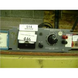 ELECTRONIC RESEARCH TRANSISTORIZED POWER SUPPLY MODEL 50TM