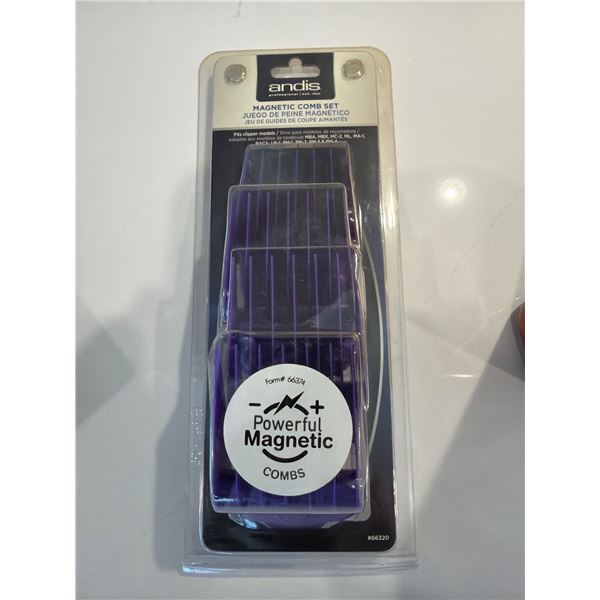ANDIS magnetic comb set