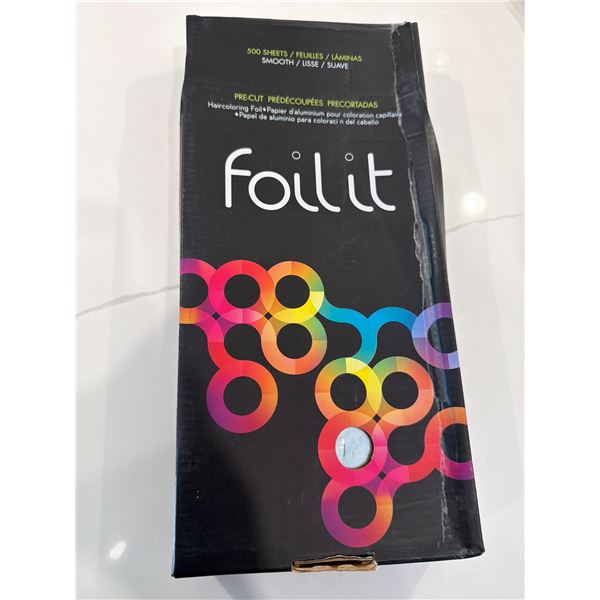 FOIL  IT 500 sheets smooth, pre-cut hair, coloring, foils