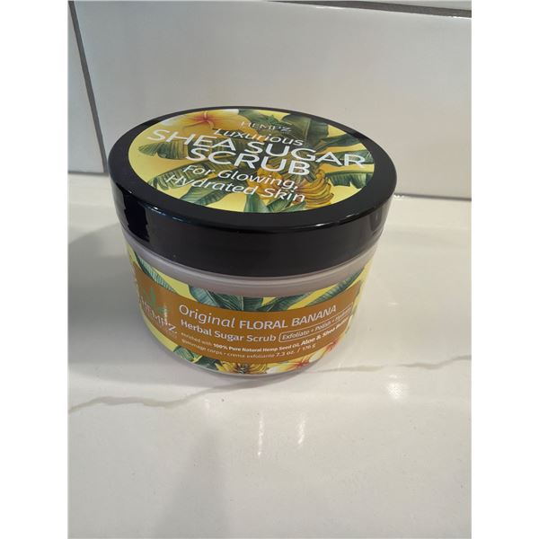 HEMPZ luxurious Shea, sugar, scrub original floral banana, 176G