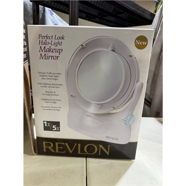Revlon perfect look halo light makeup mirror