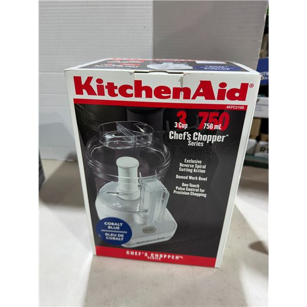 KitchenAid chef's chopper series, cobalt blue