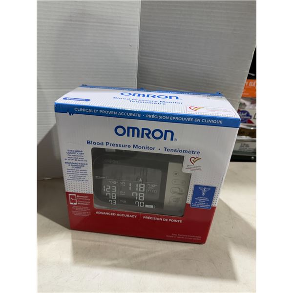 OMRON blood pressure monitor