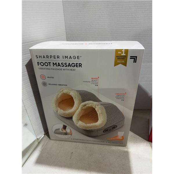 Sharper image foot massage massager vibrating massage with heat