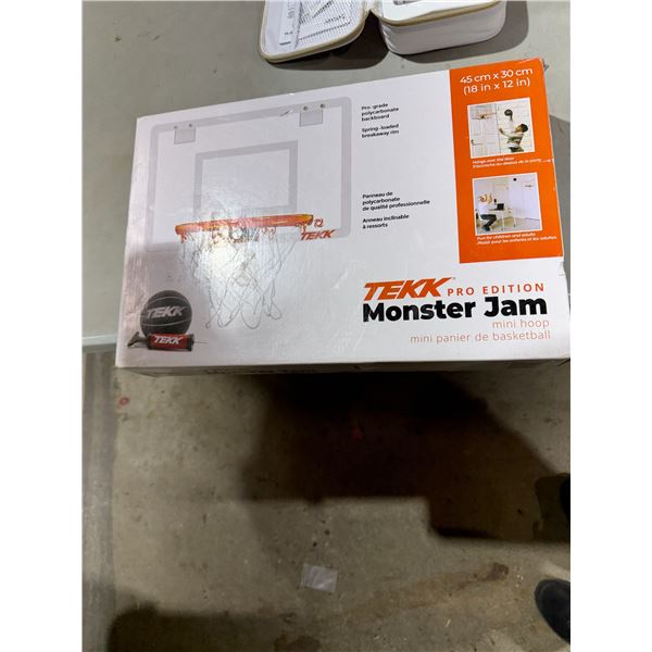 TEKK pro, edition, monster, jam, mini hoop