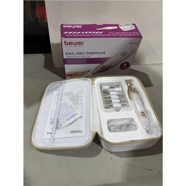BEURER nail pro premium luxury nail care set