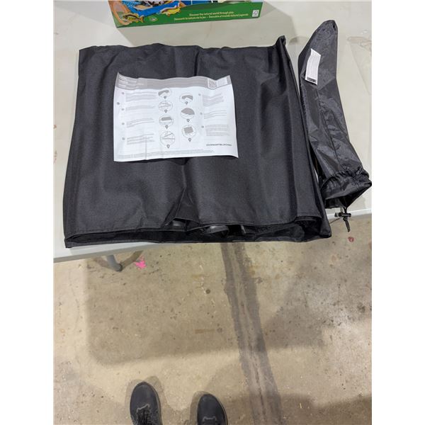 Frost blocker winter windshield cover