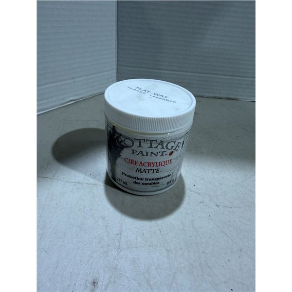 Cottage Paint flat wax