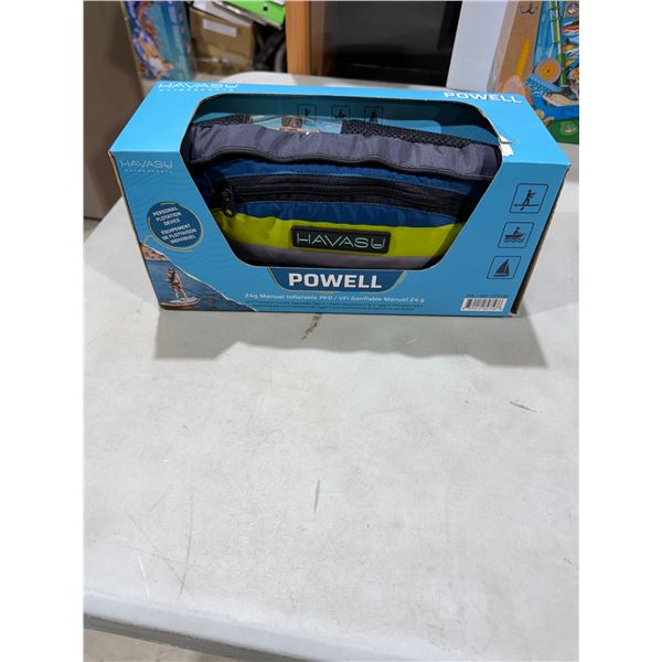 Powell 24G manual inflatable PFD