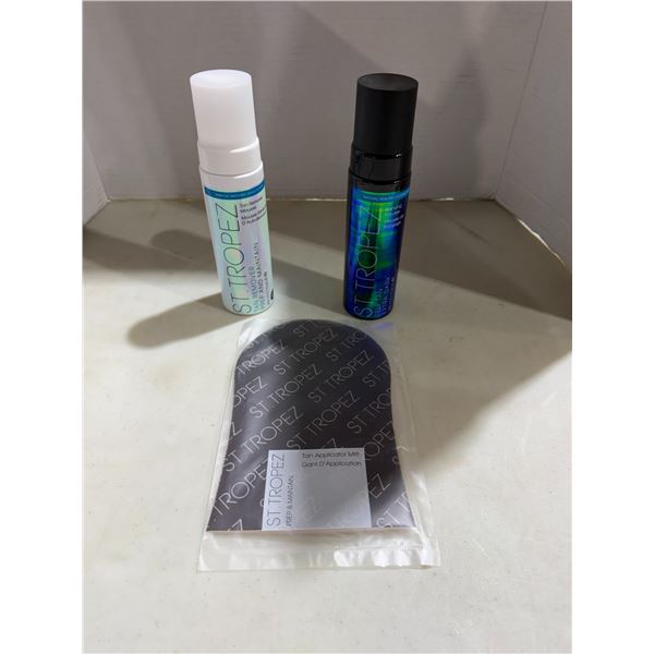 Bronzing, moose and 10 remover moose, and 10 applicator mitt