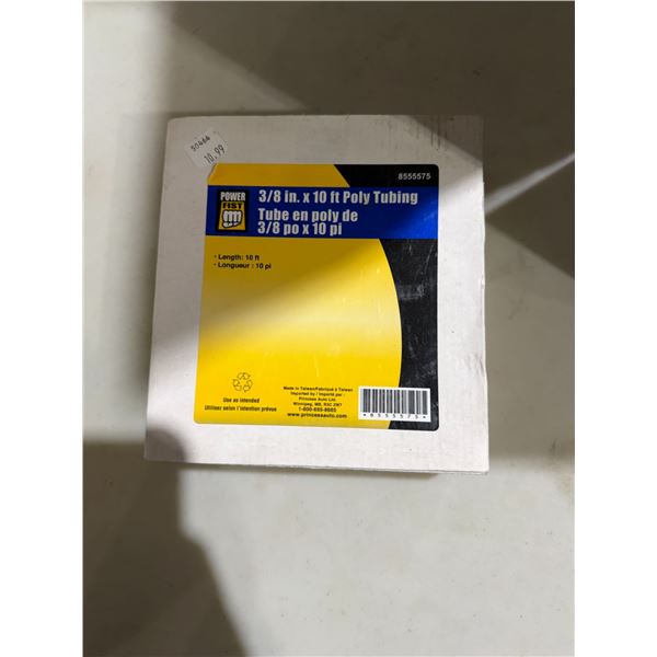 3/8" x 10' poly tubing