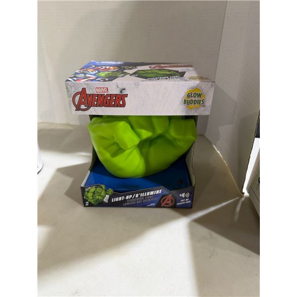 Avenger Glo buddies light up flickering light makes noise