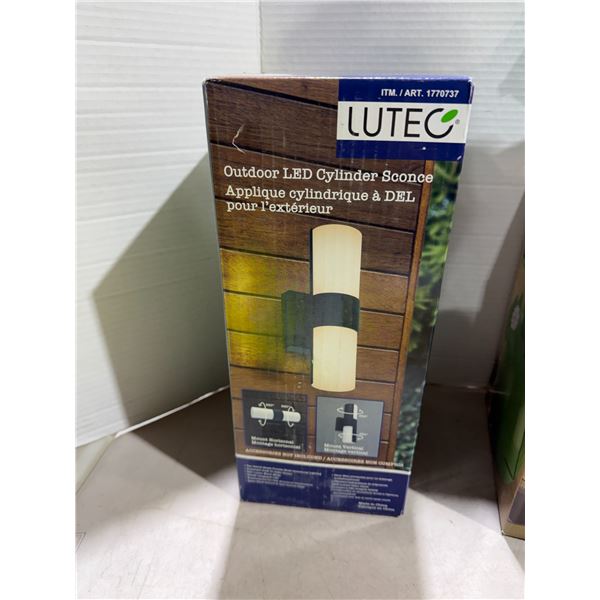 LUTEC outdoor LED Sander scone light