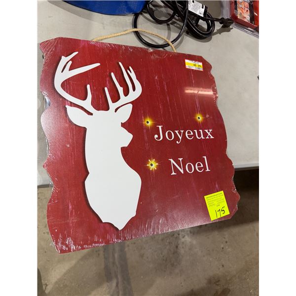 JOYEUX NOEL sign