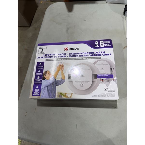 KIDDE hardwired, smoke and carbon monoxide alarm